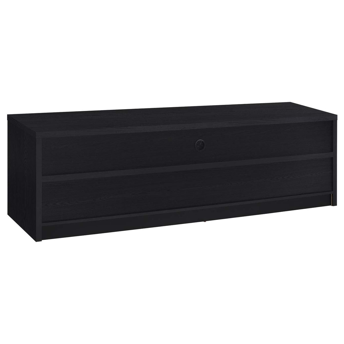 705803 Rutland 78-inch 3-drawer TV Stand Media Console Black
