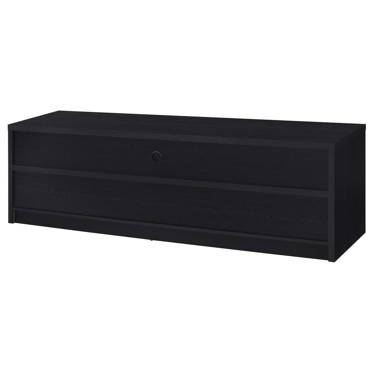 705803 Rutland 78-inch 3-drawer TV Stand Media Console Black