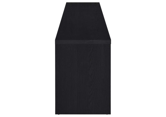 705803 Rutland 78-inch 3-drawer TV Stand Media Console Black