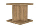 706177 Cortona Square Engineered Wood End Side Table Mango