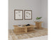 706178-S2 Cortona 2-piece Coffee and End Table Set Mango