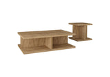 706178-S2 Cortona 2-piece Coffee and End Table Set Mango