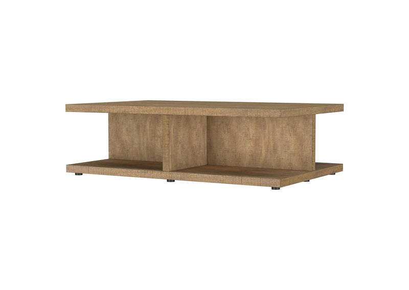 706178-S2 Cortona 2-piece Coffee and End Table Set Mango