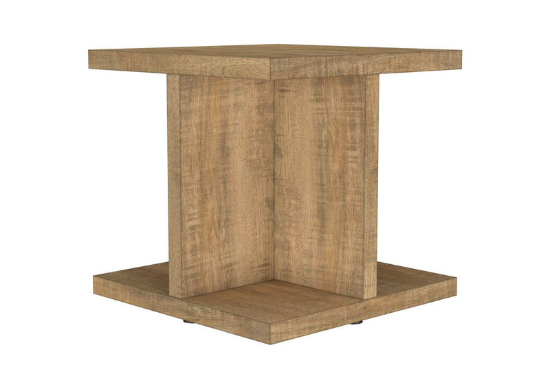 706178-S3 Cortona 3-piece Coffee and End Table Set Mango