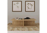 706178 Cortona Square Engineered Wood Cocktail Coffee Table Mango