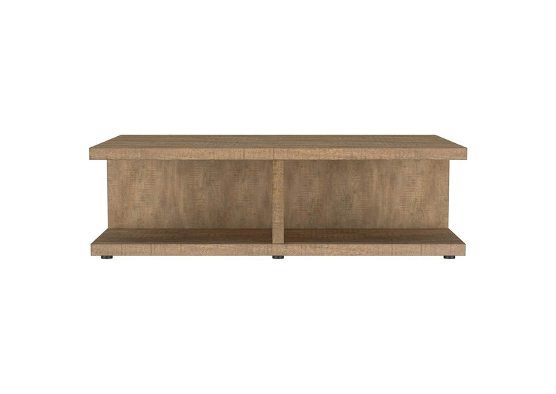 706178 Cortona Square Engineered Wood Cocktail Coffee Table Mango