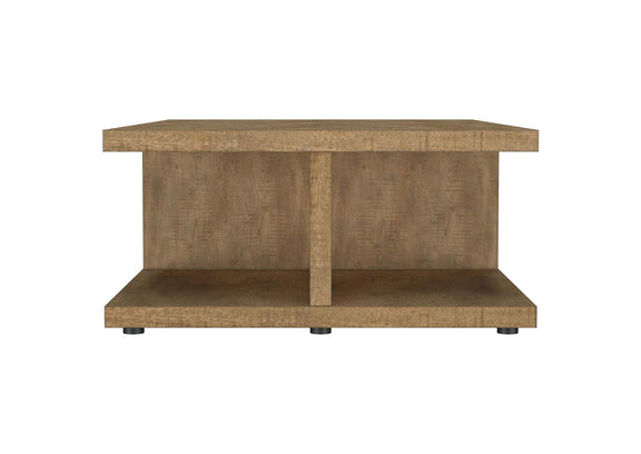 706178 Cortona Square Engineered Wood Cocktail Coffee Table Mango