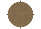 706188-S2 Arini 2-piece Round Coffee and End Table Set Sand Wash