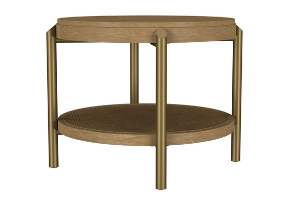 706188-S3 Arini 3-piece Round Coffee and End Table Set Sand Wash