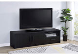 706213 Murray 70-inch 2-door TV Stand Media Console Black