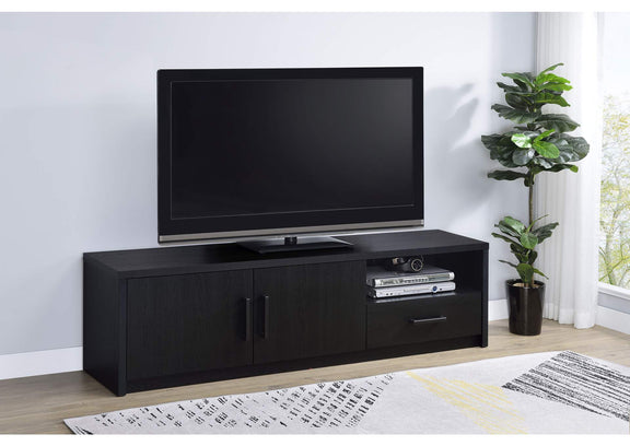 706213 Murray 70-inch 2-door TV Stand Media Console Black