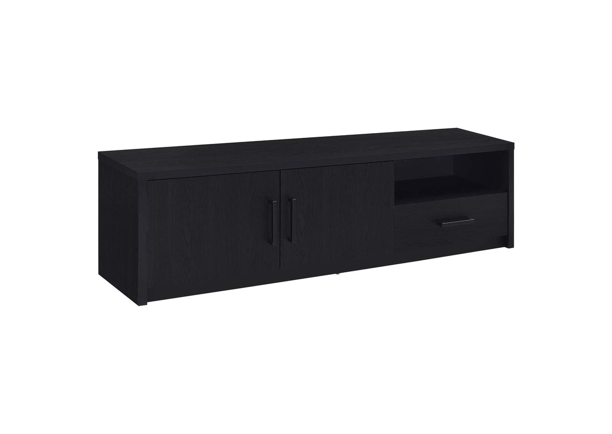 706213 Murray 70-inch 2-door TV Stand Media Console Black