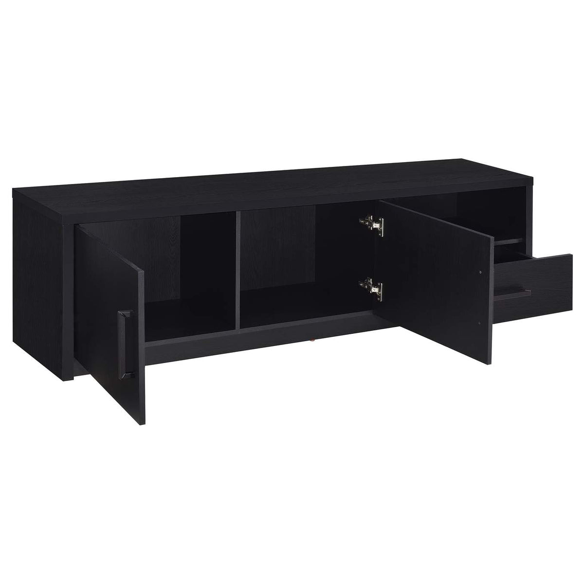 706213 Murray 70-inch 2-door TV Stand Media Console Black