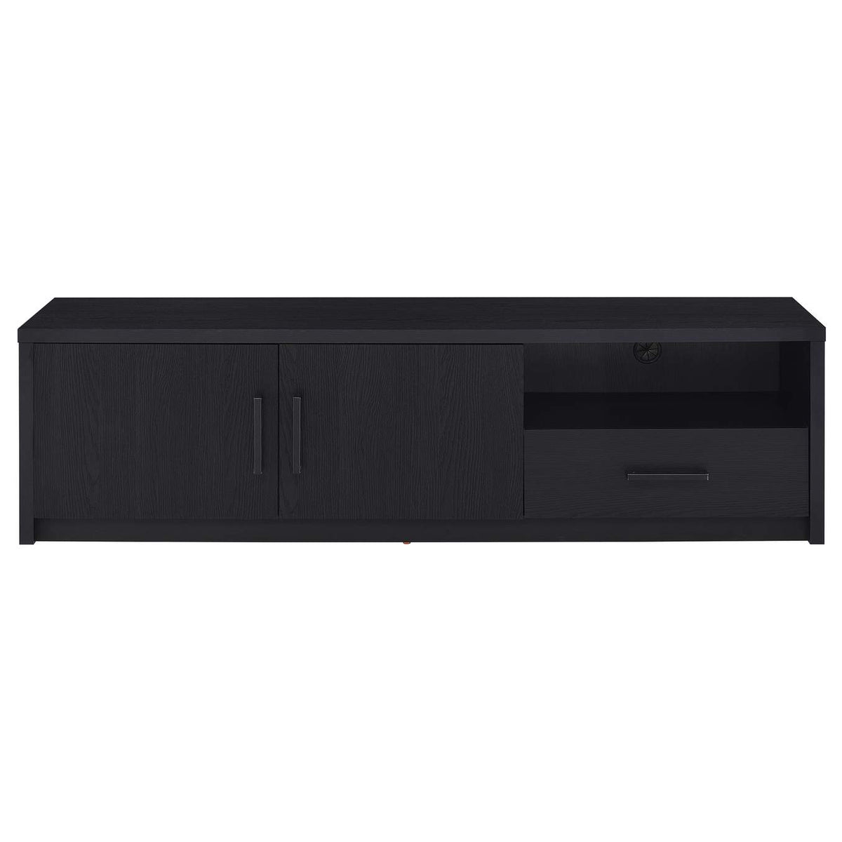 706213 Murray 70-inch 2-door TV Stand Media Console Black