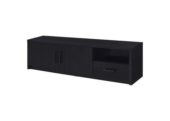 706213 Murray 70-inch 2-door TV Stand Media Console Black