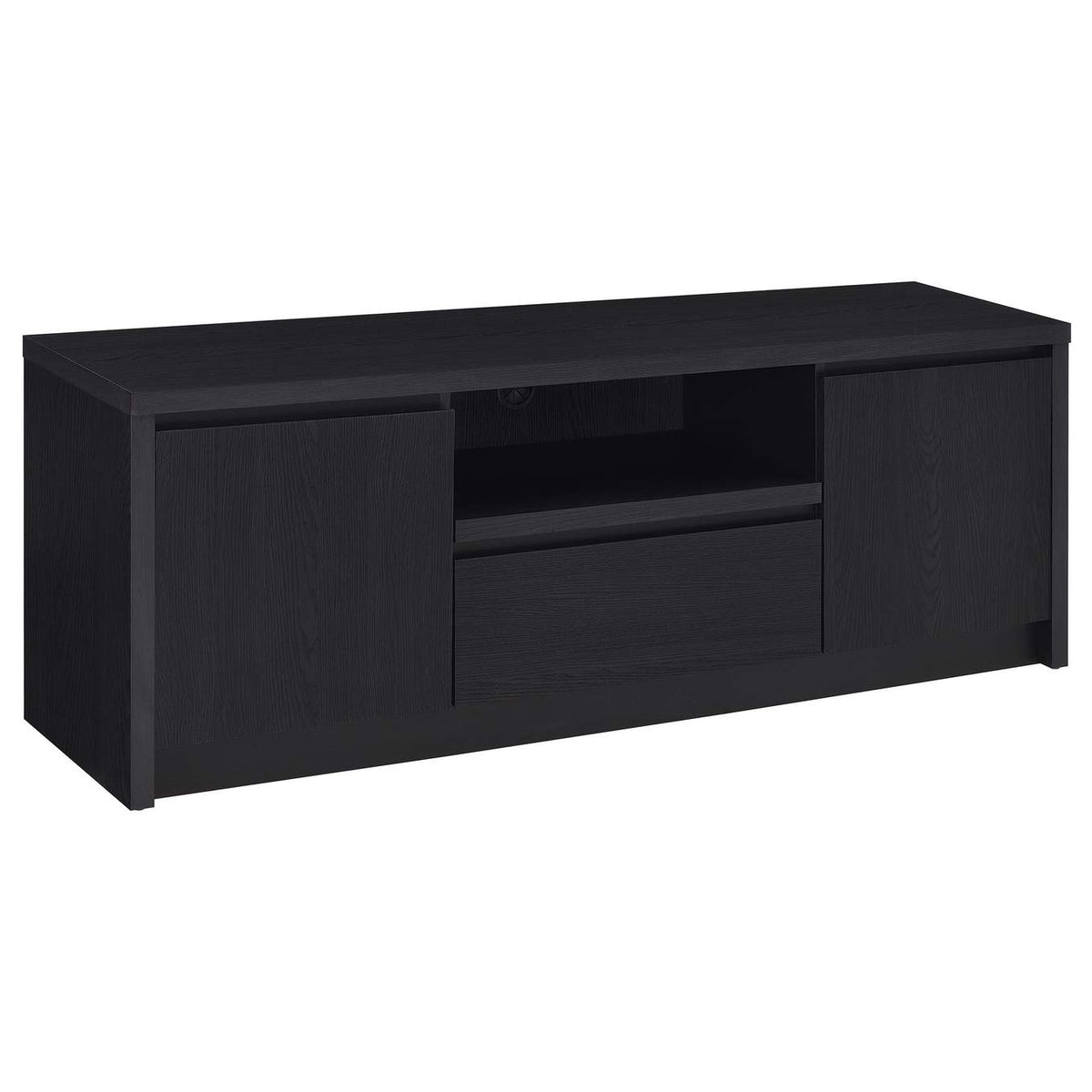 706222-SET Winfield 3-piece Entertainment Center 60-inch TV Stand Black