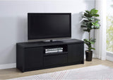 706222 Winfield 60-inch 2-door TV Stand Media Console Black