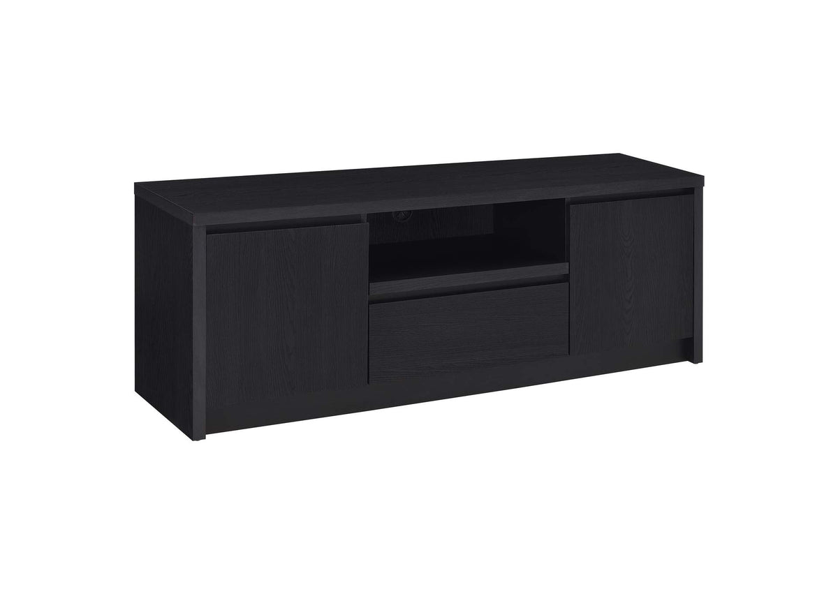 706222 Winfield 60-inch 2-door TV Stand Media Console Black