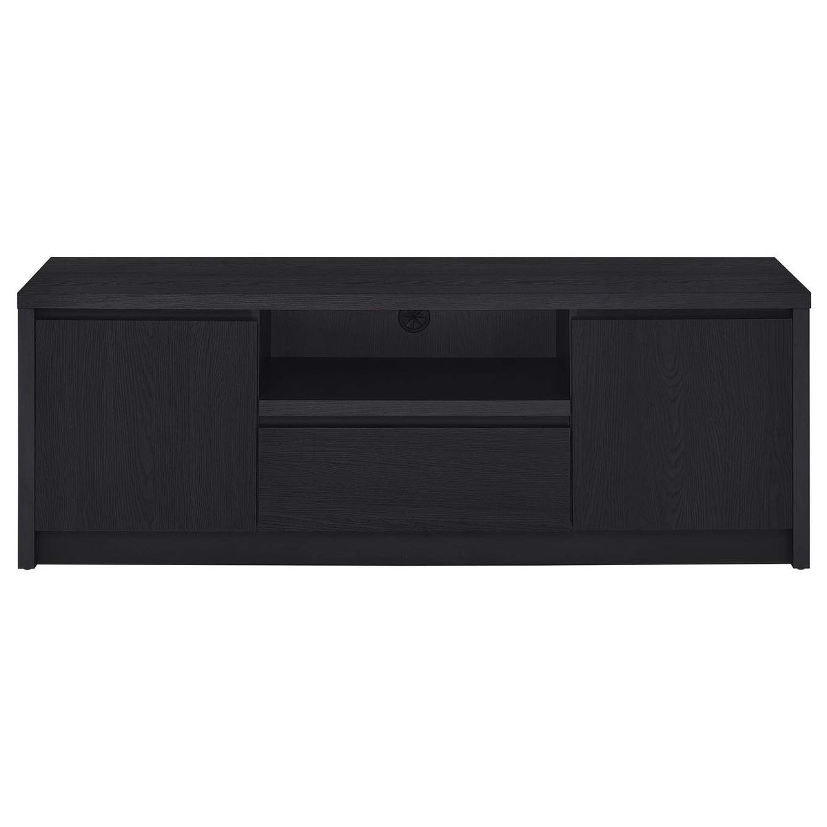 706222 Winfield 60-inch 2-door TV Stand Media Console Black