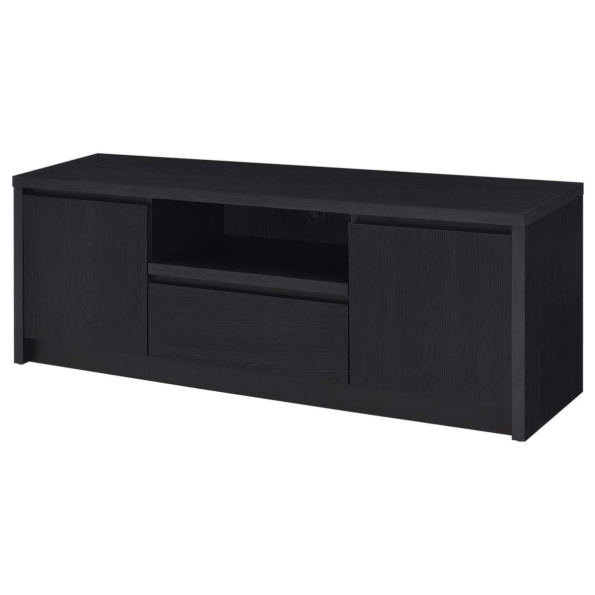 706222 Winfield 60-inch 2-door TV Stand Media Console Black