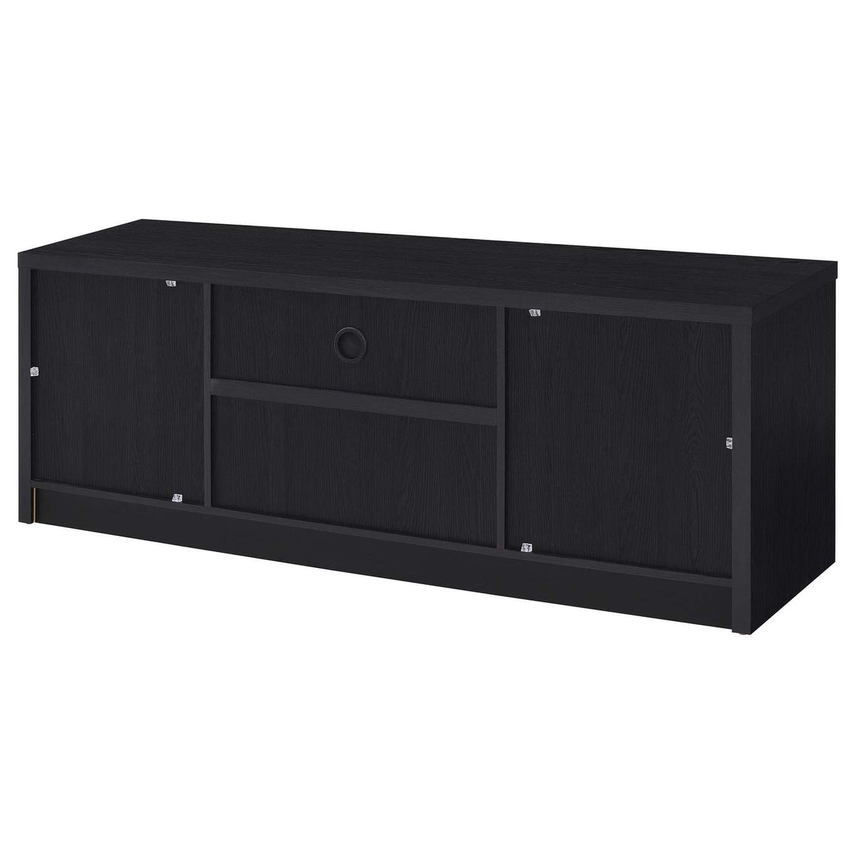 706222 Winfield 60-inch 2-door TV Stand Media Console Black