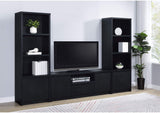 706222 Winfield 60-inch 2-door TV Stand Media Console Black