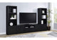706223-SET Winfield 3-piece Entertainment Center 78-inch TV Stand Black