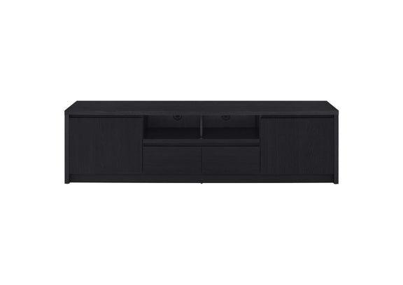 706223-SET Winfield 3-piece Entertainment Center 78-inch TV Stand Black