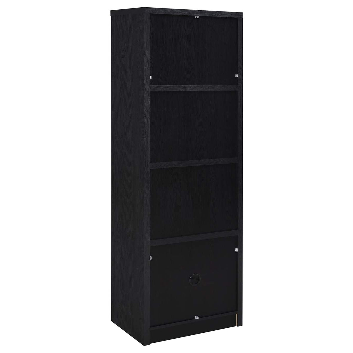 706223-SET Winfield 3-piece Entertainment Center 78-inch TV Stand Black