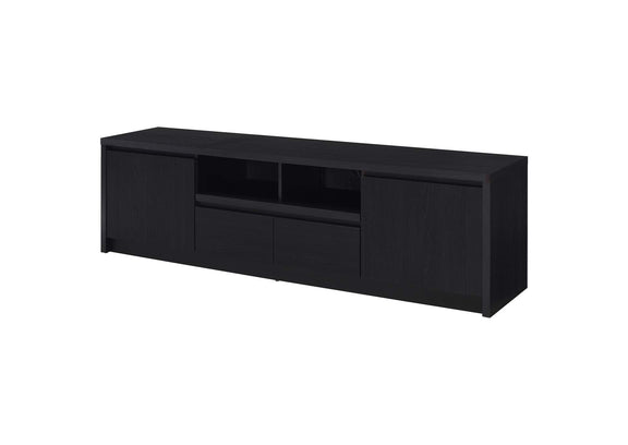 706223 Winfield 78-inch 2-door TV Stand Media Console Black