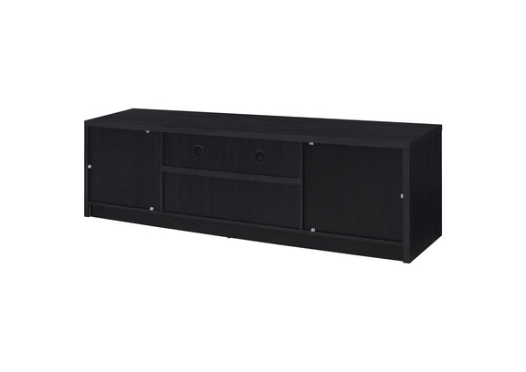 706223 Winfield 78-inch 2-door TV Stand Media Console Black