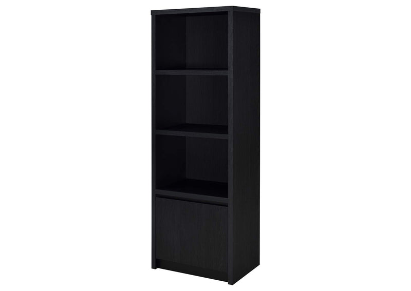 706224 Winfield 3-shelf Media Tower Entertainment Pier Black