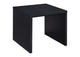 706227 Knapp Engineered Wood Square Side End Table Black