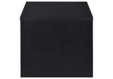 706227 Knapp Engineered Wood Square Side End Table Black