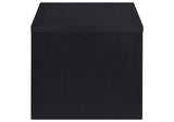 706227 Knapp Engineered Wood Square Side End Table Black