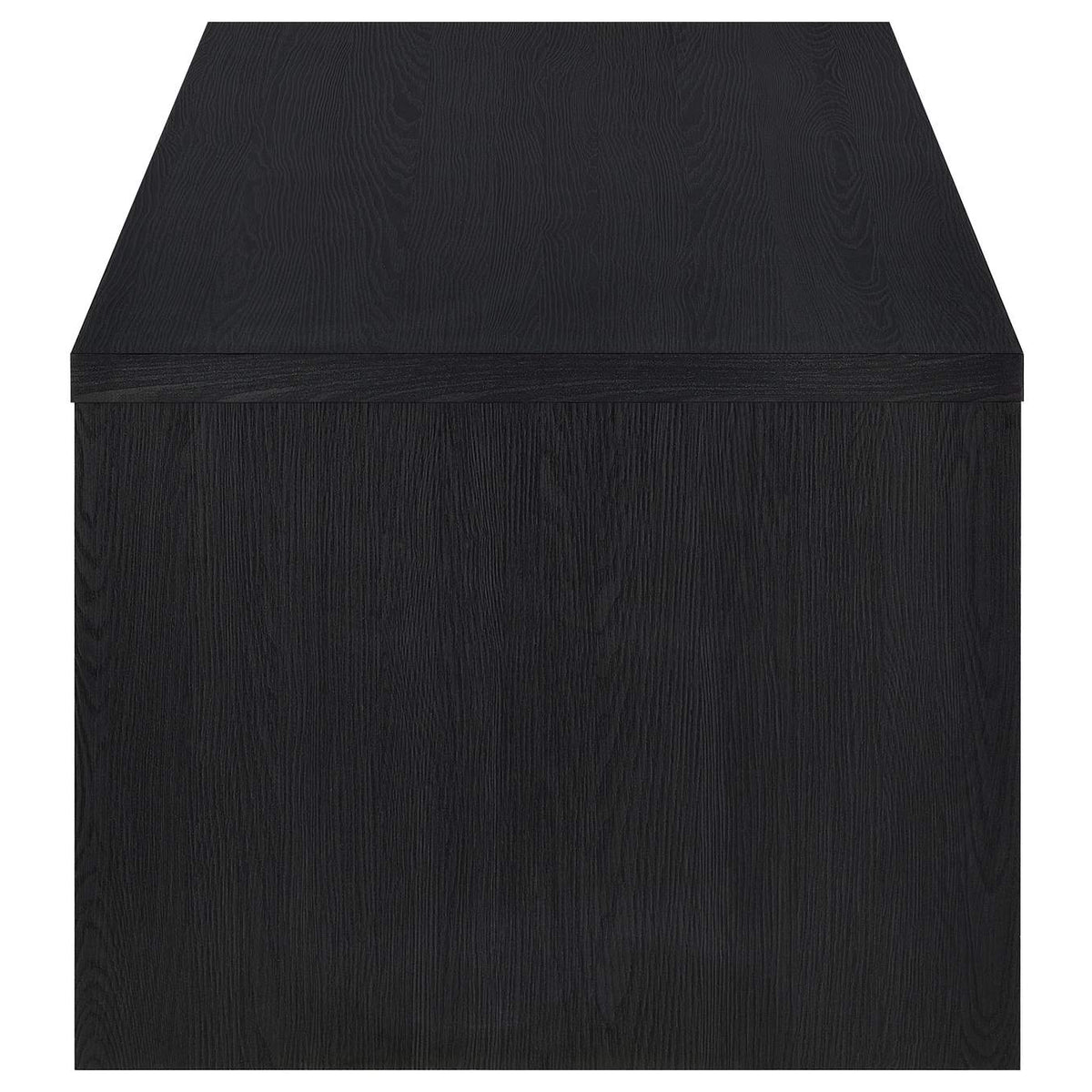 706228 Knapp Lift Top Cocktail Coffee Table with Dual Drawers Black