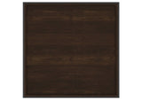 706238 Fulton 30-inch Square Mango Wood Coffee Table Dark Brown