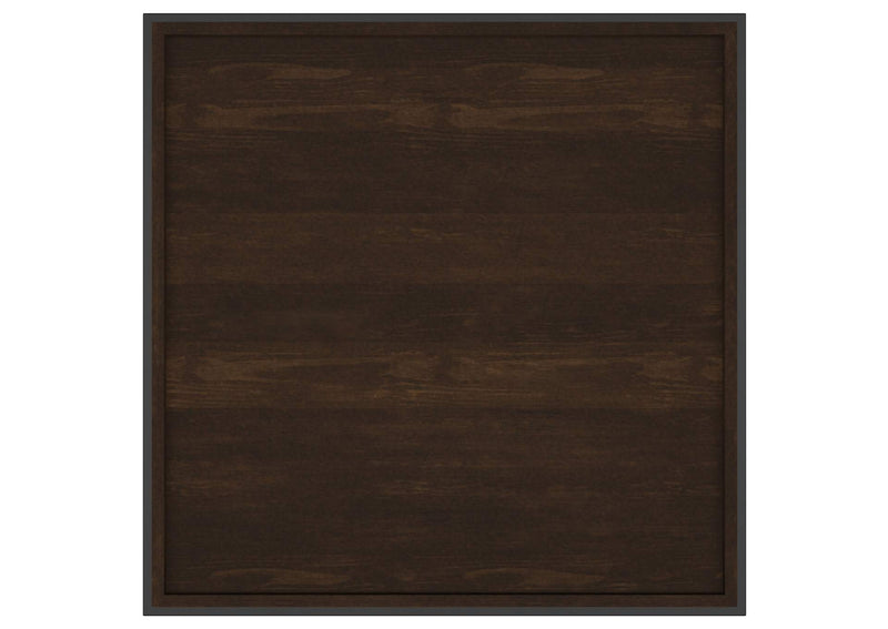 706238 Fulton 30-inch Square Mango Wood Coffee Table Dark Brown