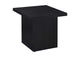 706277 Max Square Engineered Laminate End Side Table Black