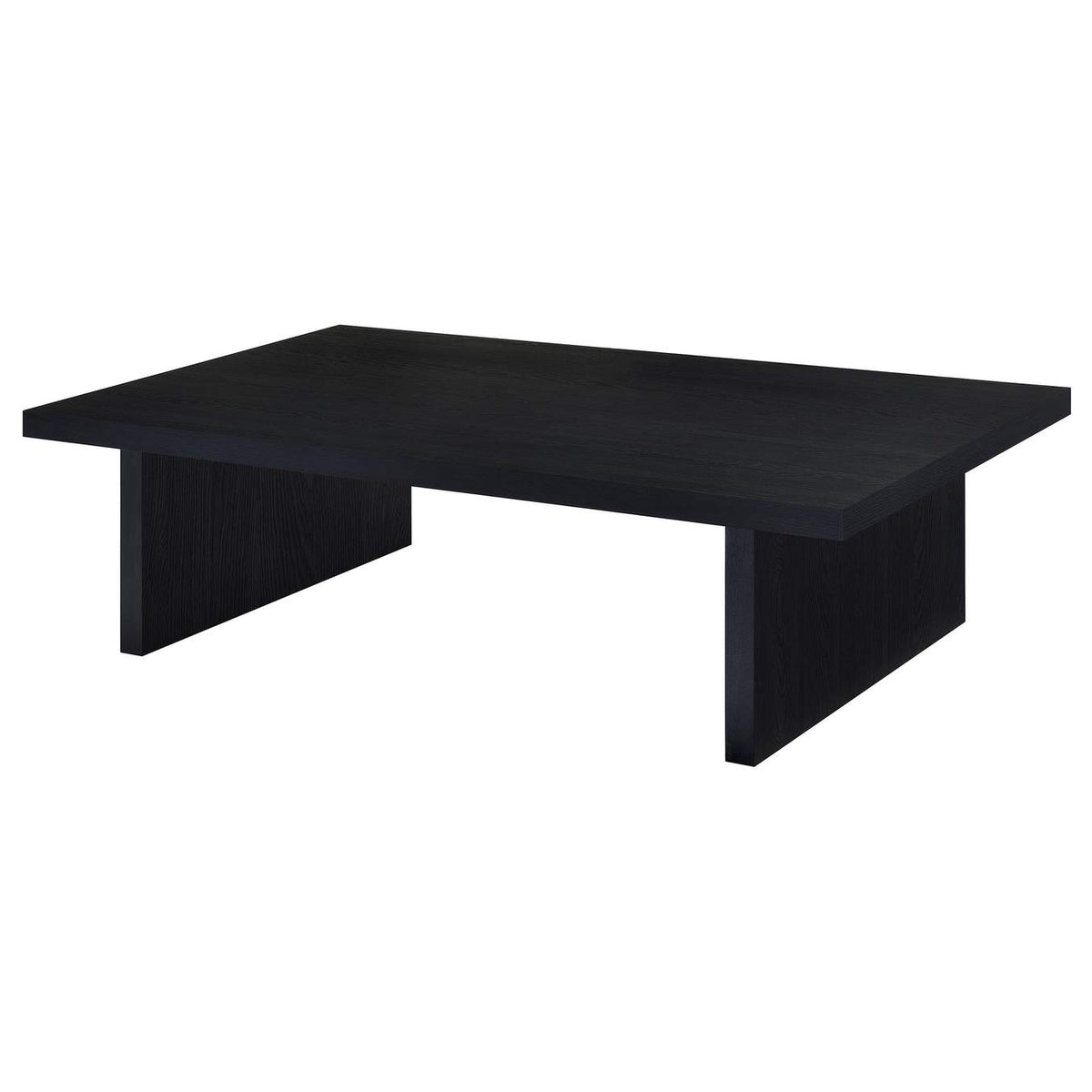 706278 Max Rectangular Engineered Laminate Coffee Table Black