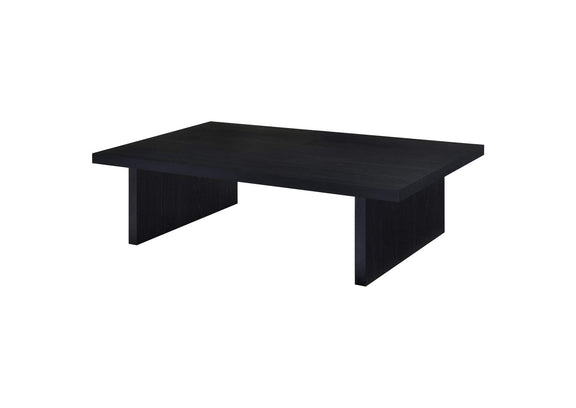 706278 Max Rectangular Engineered Laminate Coffee Table Black