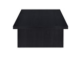 706278 Max Rectangular Engineered Laminate Coffee Table Black