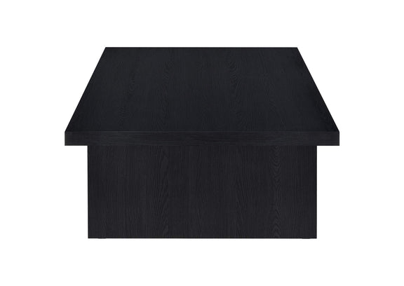 706278 Max Rectangular Engineered Laminate Coffee Table Black