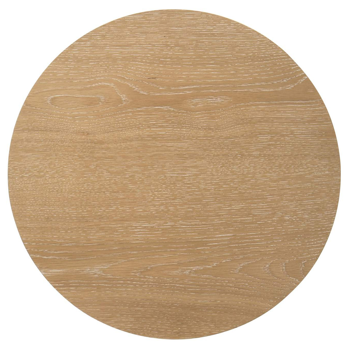 706298-S2 Ottowa 2-piece Round Wood Coffee Table Set Light Oak