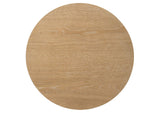 706298-S2 Ottowa 2-piece Round Wood Coffee Table Set Light Oak