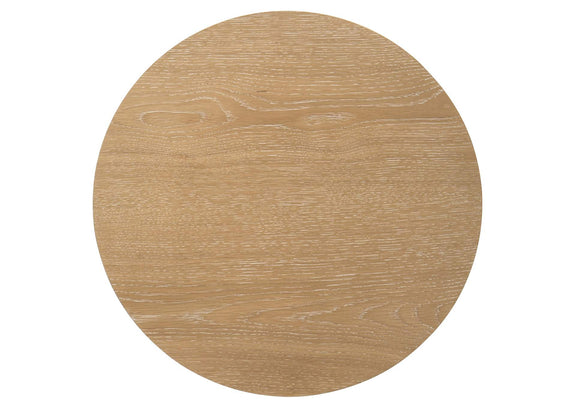 706298-S2 Ottowa 2-piece Round Wood Coffee Table Set Light Oak