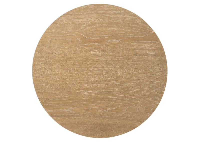 706298-S2 Ottowa 2-piece Round Wood Coffee Table Set Light Oak