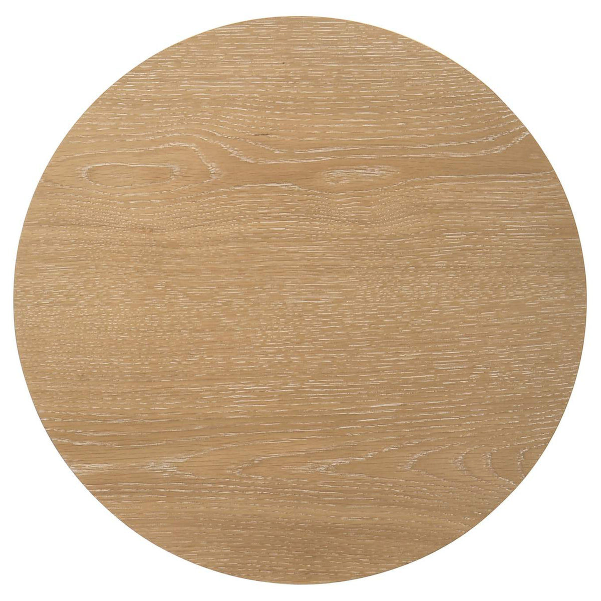 706298-S3 Ottowa 3-piece Round Wood Coffee Table Set Light Oak