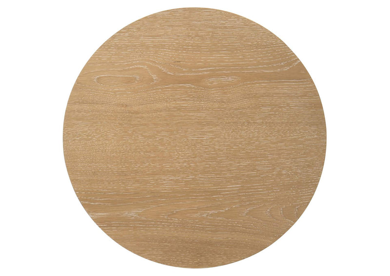 706298-S3 Ottowa 3-piece Round Wood Coffee Table Set Light Oak
