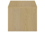 706347 Canoga Engineered Wood Accent Side End Table Light Oak
